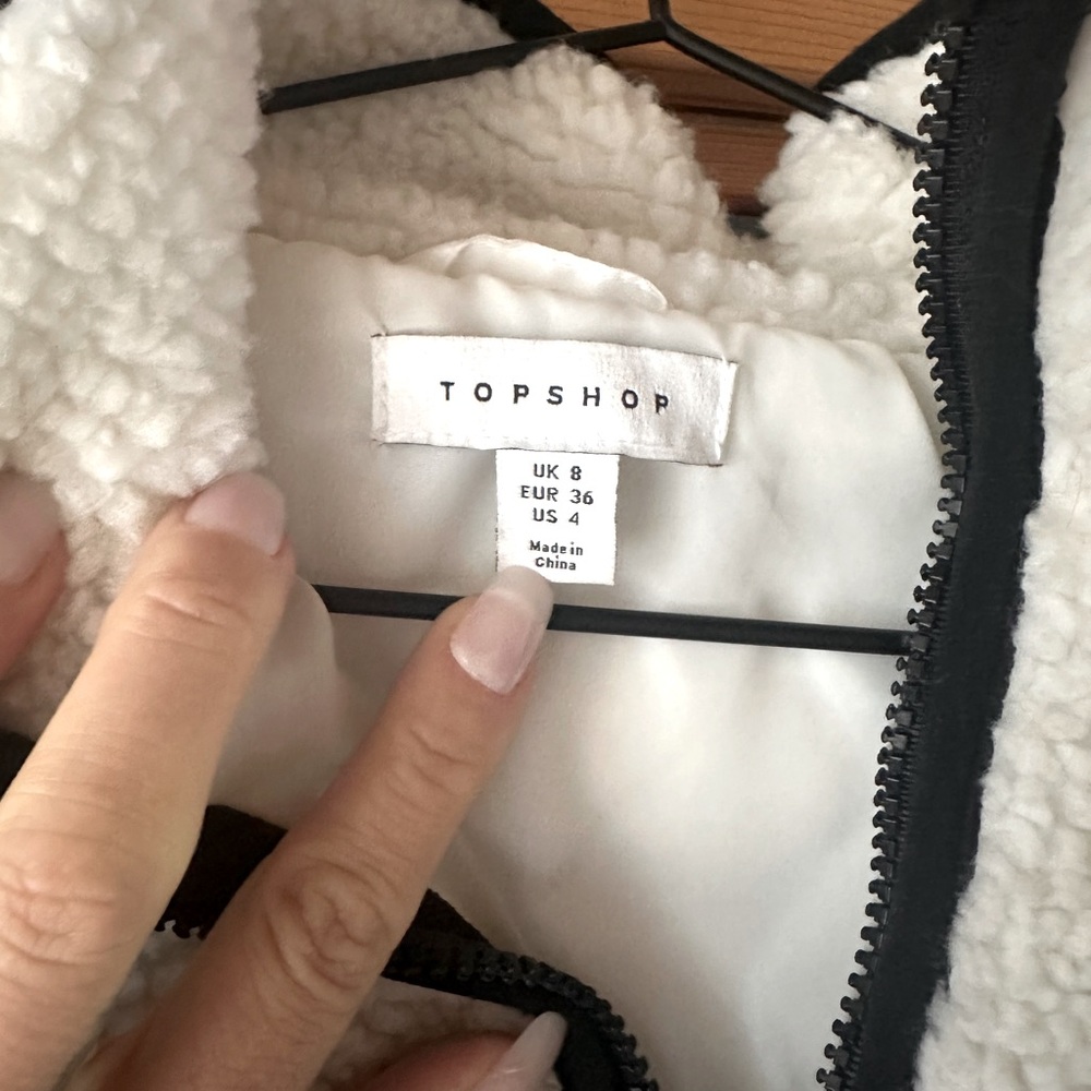 Top Shop Brand ; Sherpa jacket
